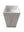 Square natural stone white bathroom pedestal basin SP1039