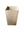 Square natural stone beige bathroom pedestal basin SP1041