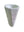 Fluted natural stone white bathroom pedestal basin SP1047