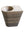 Square natural stone grey bathroom pedestal basin SP1054