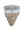 Carved natural stone beige bathroom pedestal basin SP1068