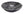 Round natural stone grey bathroom vessel basin SP209