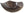 Boat natural stone brown bathroom vessel basin SP272