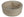 Round natural stone beige bathroom vessel basin SP283