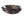 Oval natural stone brown bathroom vessel basin SP517