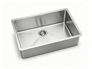 Stainless steel undermount kitchen sink, 30x18 — SANIKB SR3018