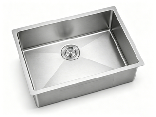 Stainless steel undermount kitchen sink, 32x18 — SANIKB SR3218B