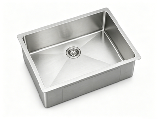 Stainless steel undermount kitchen sink, 32x18 — SANIKB SR3218