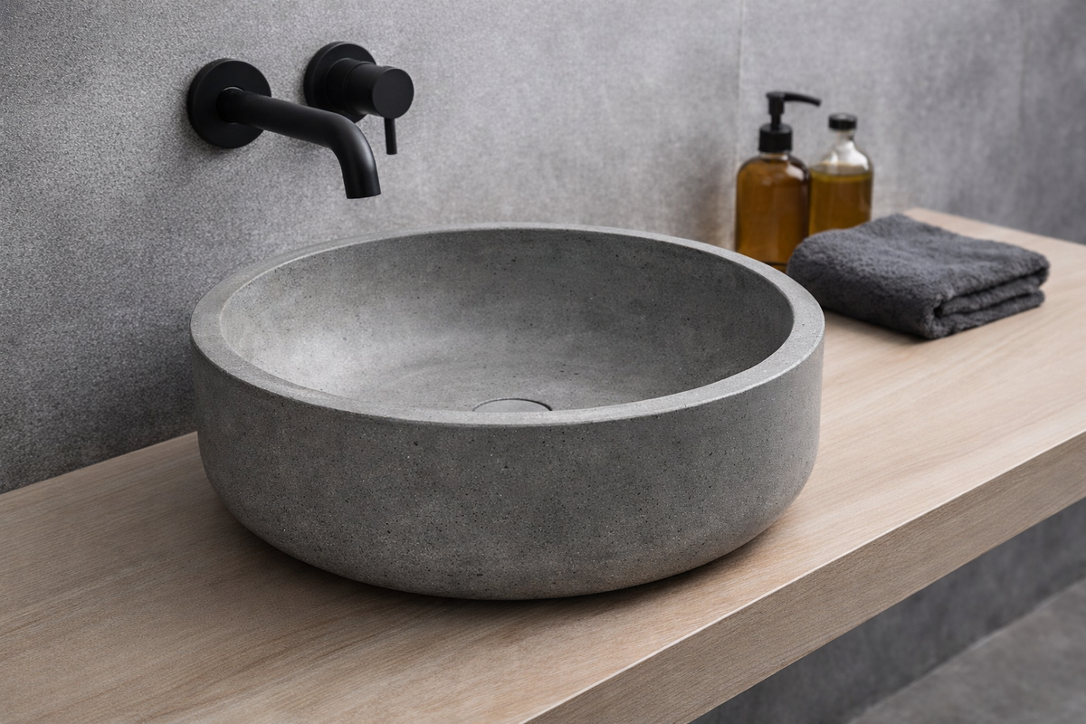 Concrete basins