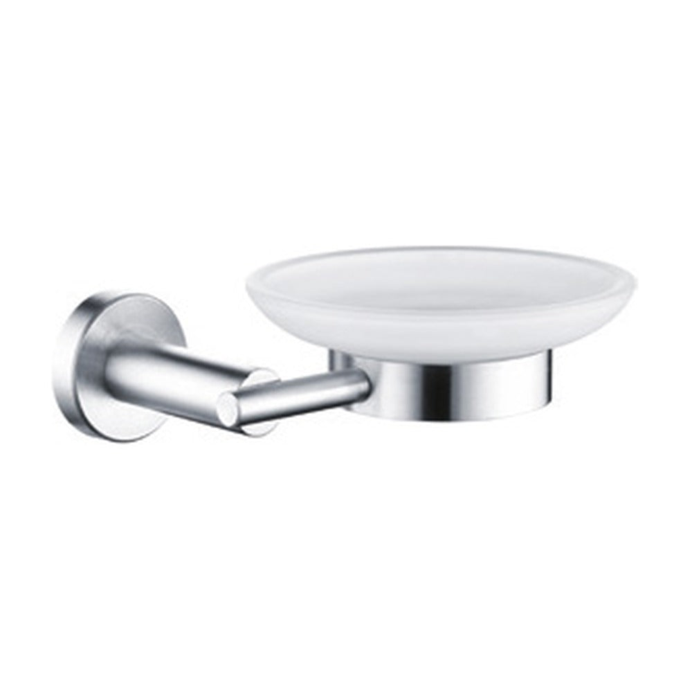 Brushed Nickel soap dish holder — SANIKB bathroom hardware