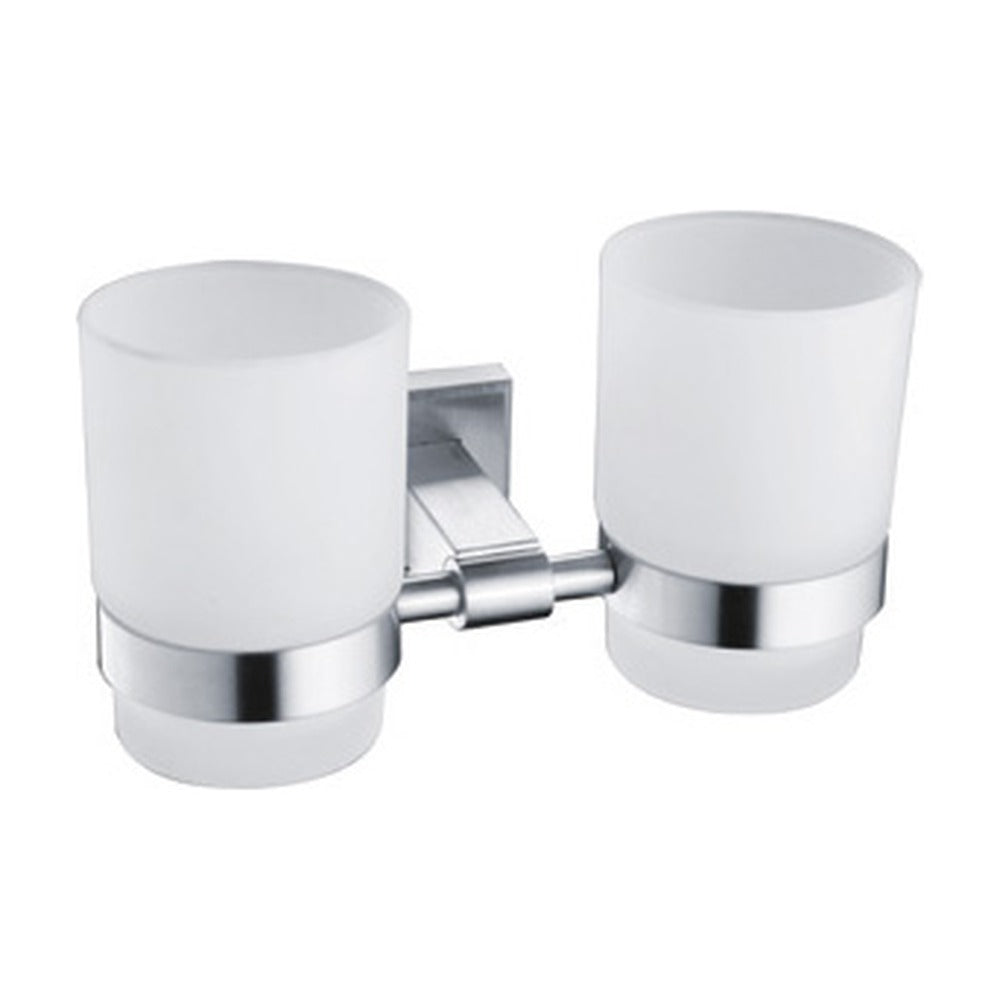 Brushed Nickel tumbler holder — SANIKB bathroom hardware