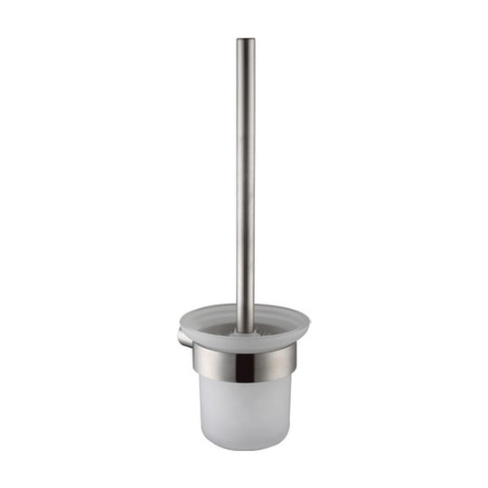 Brushed Nickel toilet brush holder — SANIKB bathroom hardware