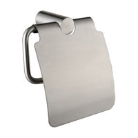 Wall-Mounted Brushed Nickel Toilet Paper Holder
