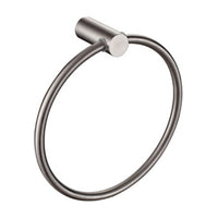 Brushed Nickel Towel Ring