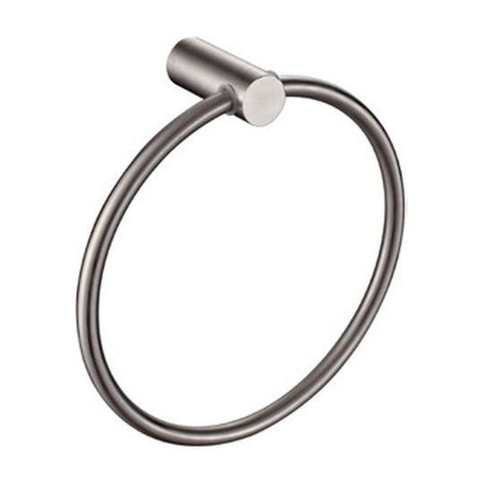 Brushed Nickel towel ring — SANIKB bathroom hardware
