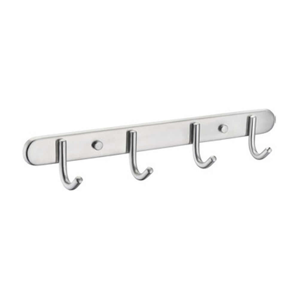 Polished Chrome hook rail — SANIKB bathroom hardware