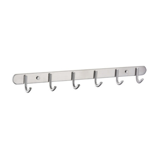 Polished Chrome hook rail — SANIKB bathroom hardware