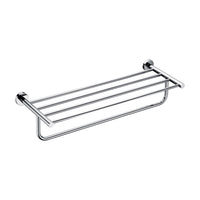 Polished Chrome Towel Rack with Bar