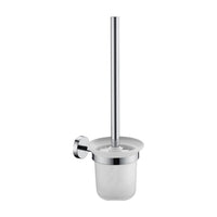 Modern Polished Chrome Toilet Brush Holder
