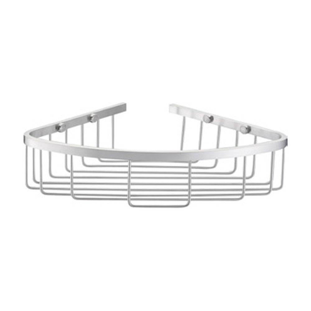 Polished Chrome corner shower basket — SANIKB bathroom hardware
