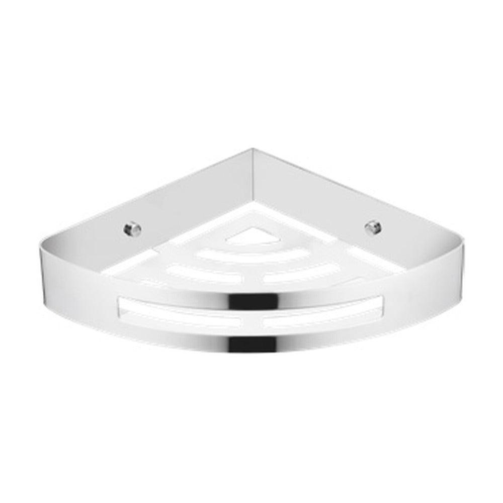 Polished Chrome corner shower basket — SANIKB bathroom hardware