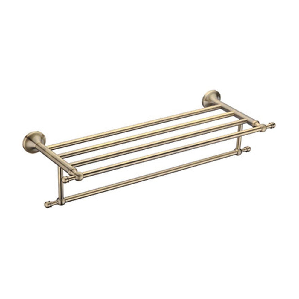 Antique Bronze towel rack with bar — SANIKB bathroom hardware