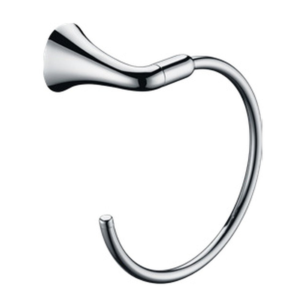 Chrome towel ring — SANIKB bathroom hardware