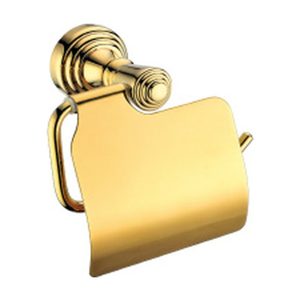 Polished Gold toilet paper holder — SANIKB bathroom hardware