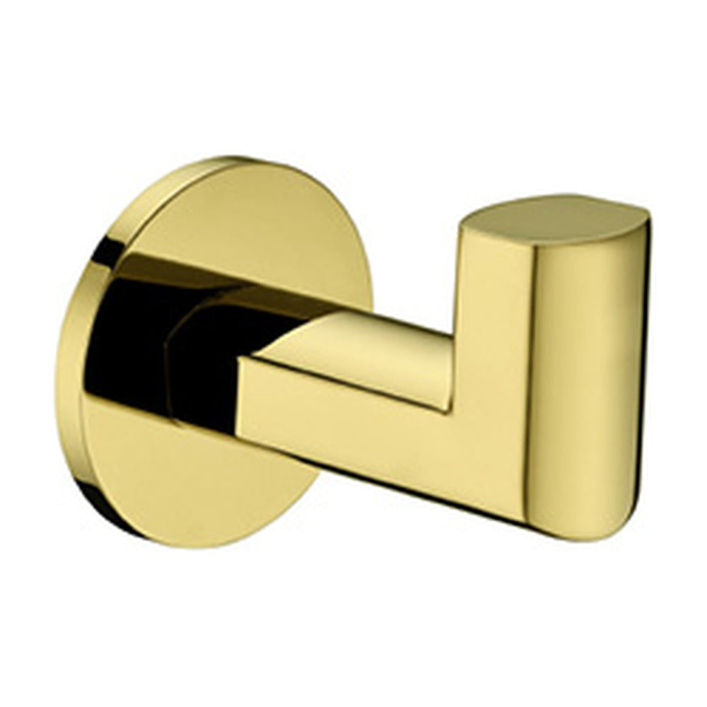 Polished Gold robe hook — SANIKB bathroom hardware