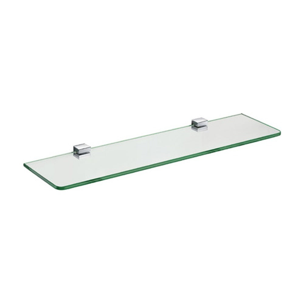 Chrome glass shelf — SANIKB bathroom hardware