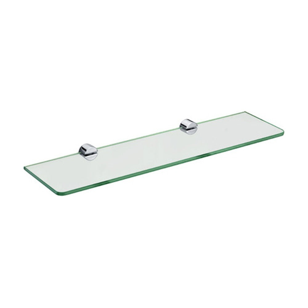 Chrome glass shelf — SANIKB bathroom hardware