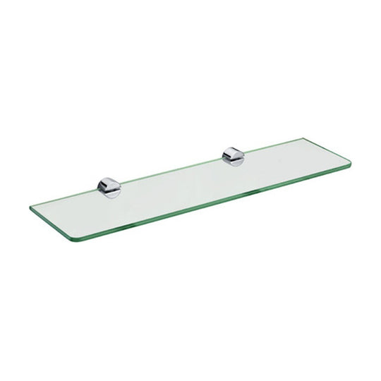 Chrome glass shelf — SANIKB bathroom hardware