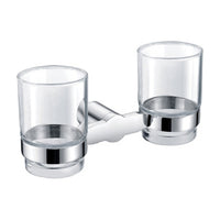 Wall-Mounted Chrome Tumbler Holder