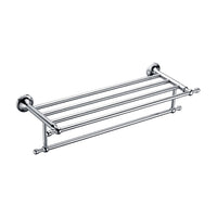 Chrome Towel Rack with Bar