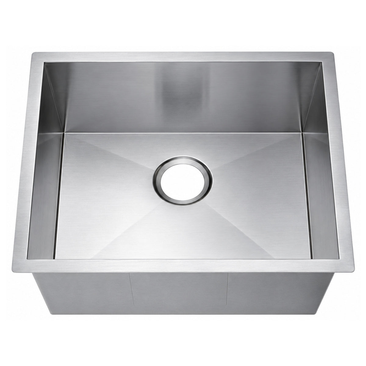 SANIKB 22189S-T — Undermount Single Bowl Kitchen Sink 22.5x18.5, Model 22189S-T