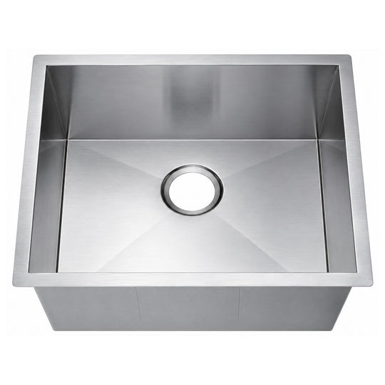 SANIKB 22189S-T — Undermount Single Bowl Kitchen Sink 22.5x18.5, Model 22189S-T