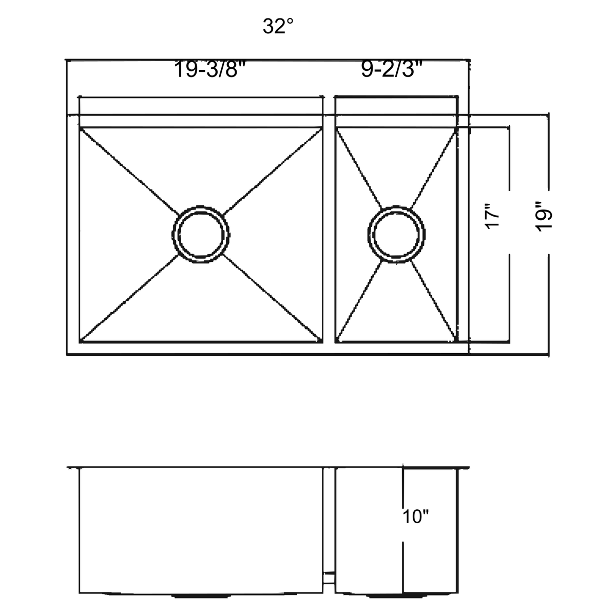 SANIKB 321910D-L dimension drawing