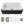 33 inch single bowl white and matte black apron front fireclay farmhouse sink - SANIKB SN3320S-BLK