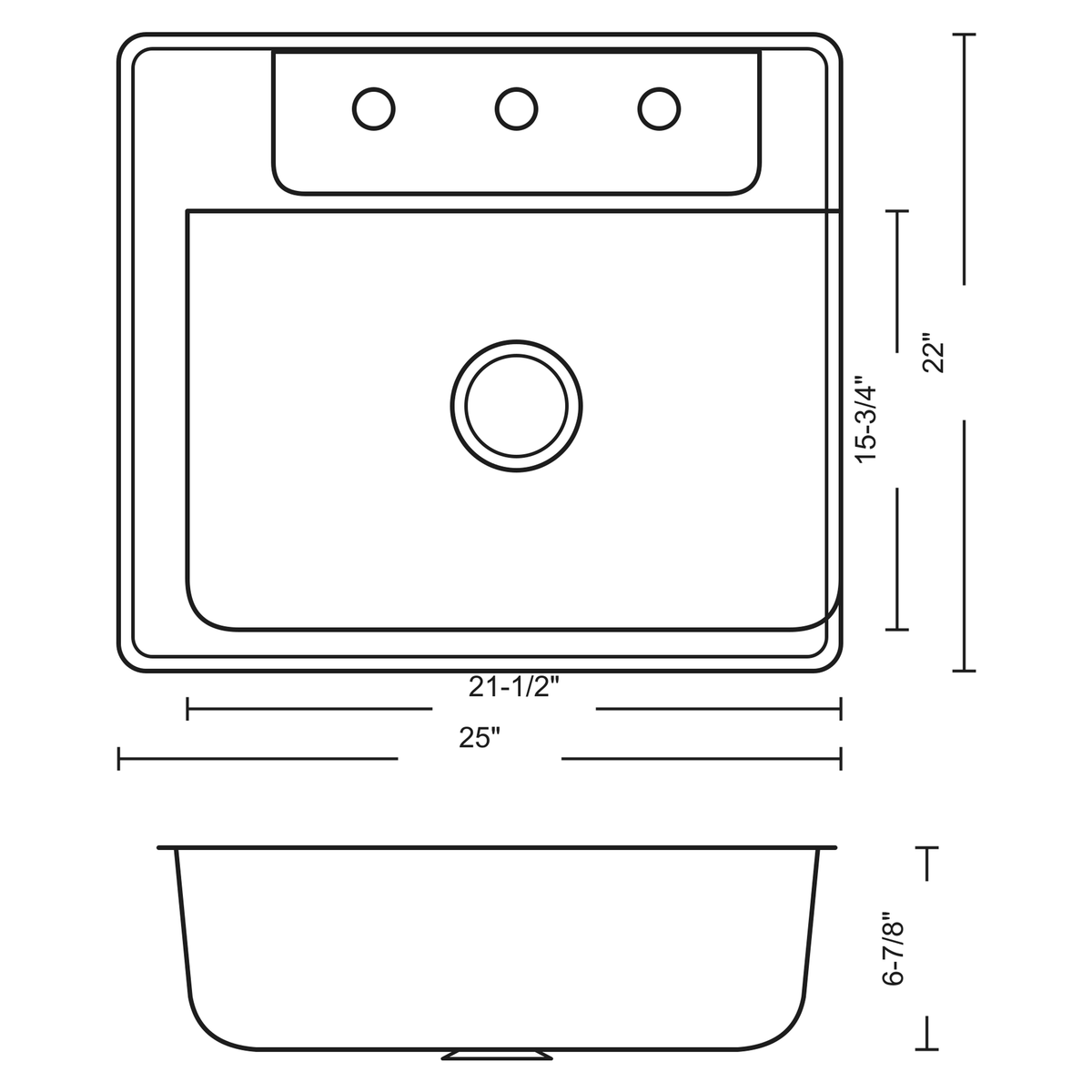 SANIKB 6356A-3 dimension drawing