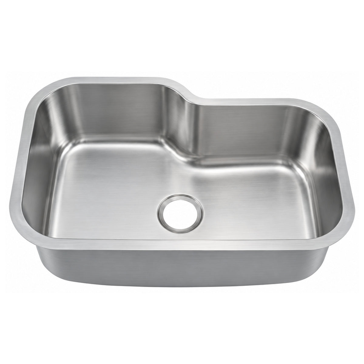 SANIKB 7953B — 18-1/2 Front-to-Back Bowl Undermount Kitchen Sink 31-1/8 x 20-11/16
