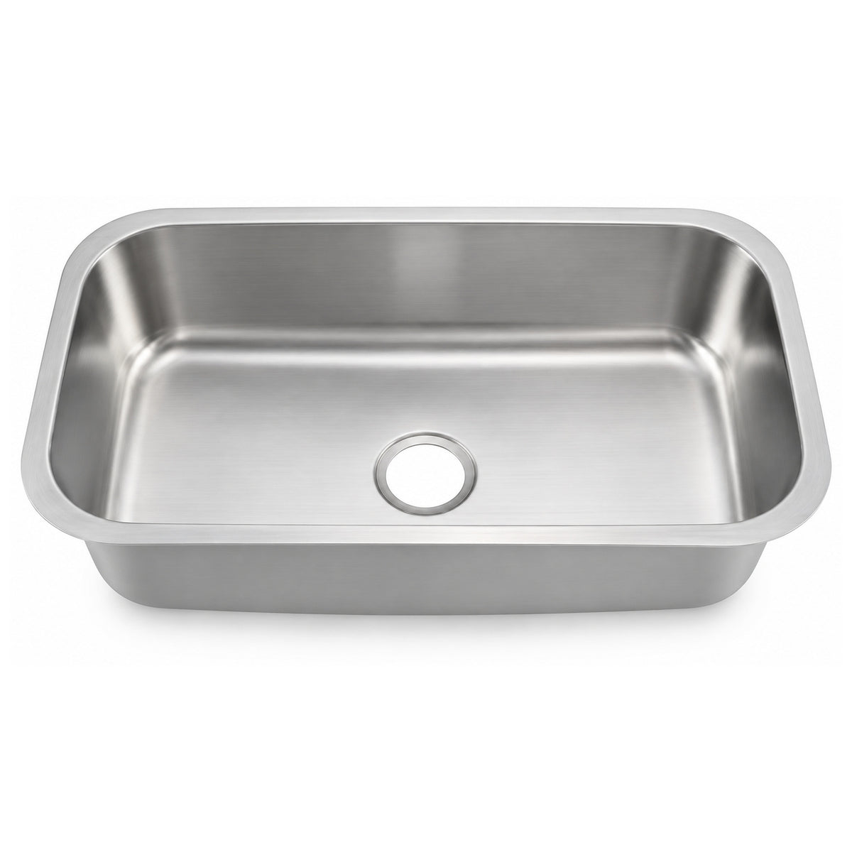 SANIKB 8047A — 31-1/2 x 18-3/4 Stainless Undermount Kitchen Sink, 29-1/2 Inch Bowl