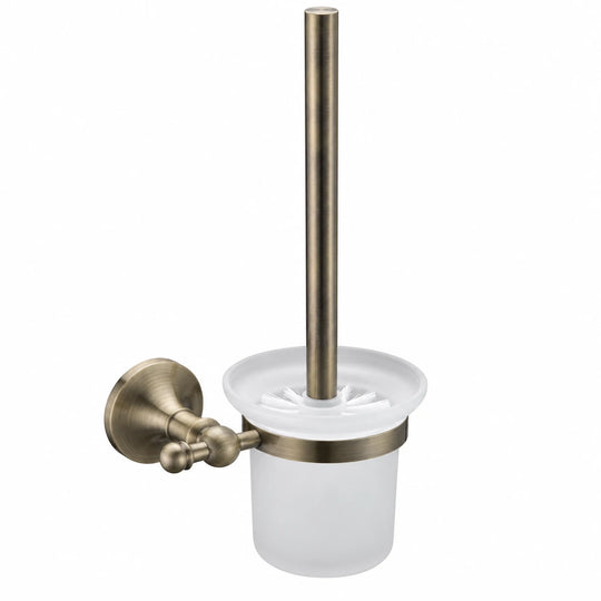 Antique Bronze Toilet Brush Holder — wall-mounted SUS304 stainless steel bathroom hardware | SANIKB