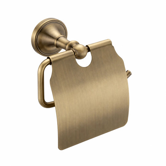 Antique Bronze Toilet Paper Holder — wall-mounted SUS304 stainless steel bathroom hardware | SANIKB
