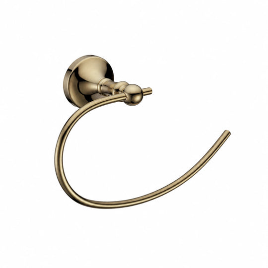 Antique Bronze Towel Ring — wall-mounted SUS304 stainless steel bathroom hardware | SANIKB