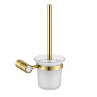 Brushed Gold Toilet Brush Holder