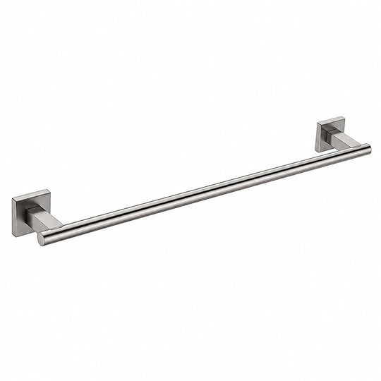 Brushed Nickel Towel Bar — wall-mounted SUS304 stainless steel bathroom hardware | SANIKB