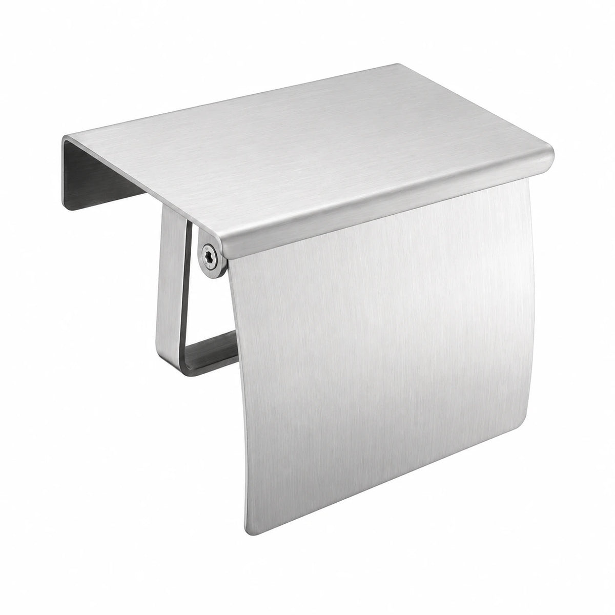 Brushed Nickel Toilet Paper Holder — wall-mounted SUS304 stainless steel bathroom hardware | SANIKB