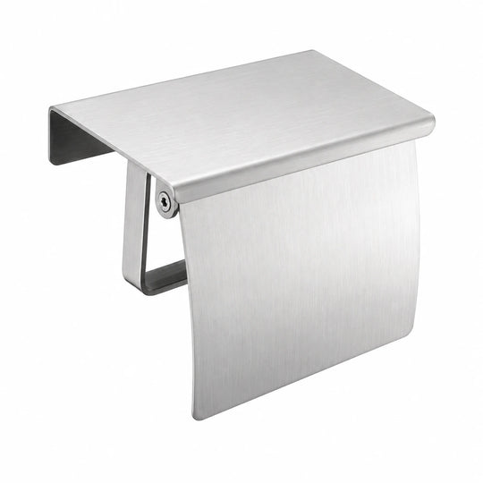Brushed Nickel Toilet Paper Holder — wall-mounted SUS304 stainless steel bathroom hardware | SANIKB