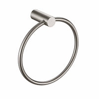 Brushed Nickel Towel Ring