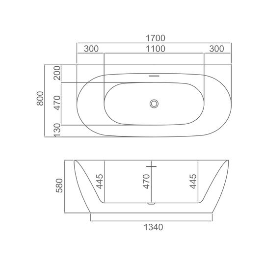 SANIKB D-8502 dimension drawing